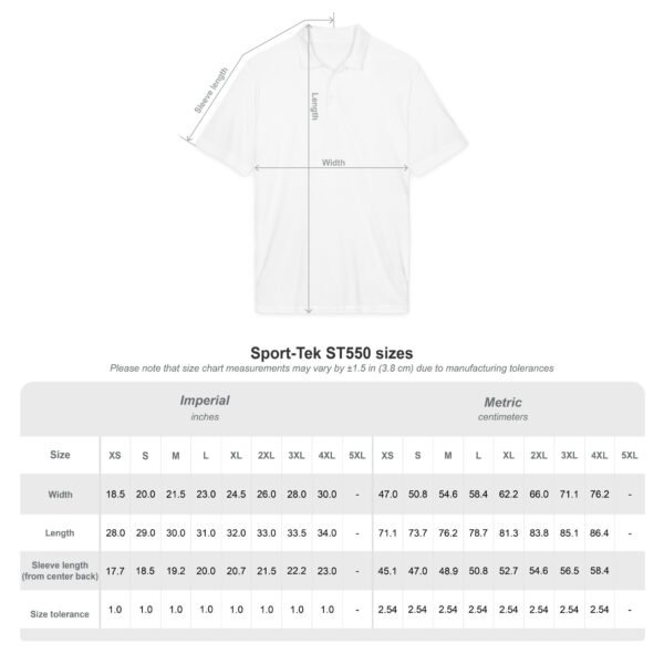 Men's Athletic Polo — Norvexa Racing Logo Performance Golf Shirt