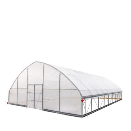 30' x 40' Commercial Tunnel Greenhouse with 6 Mil Clear Poly Covers and Roll-Up Sides TMG-GH3040-V2 (Previously GH3040)
